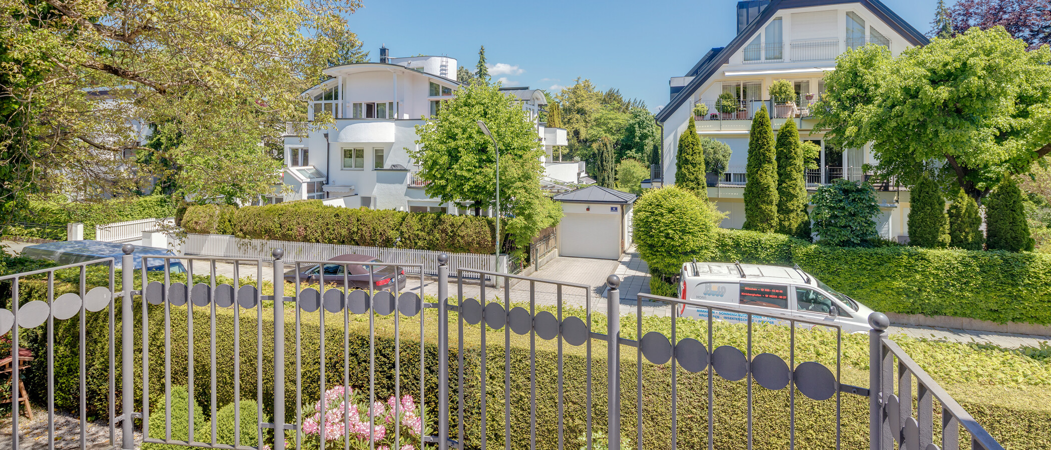 квартира München Nymphenburg-Gern 01 4-й балкон 12482