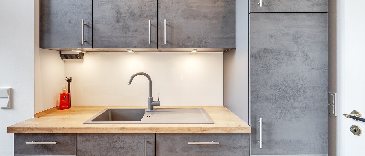 квартира München Maxvorstadt - Universitätsviertel 04 кухня 12491