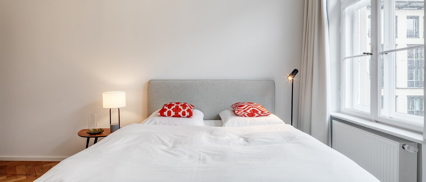 квартира München Maxvorstadt - Universitätsviertel 03 спальная комната 12491