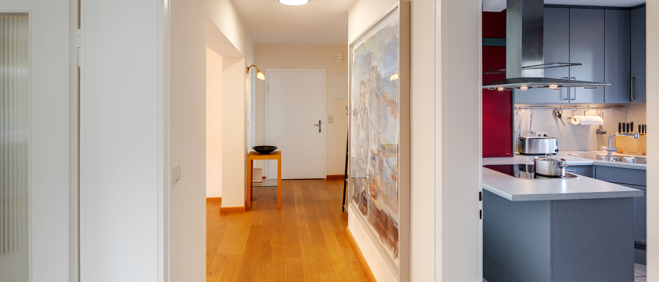 квартира München Großhadern 01 коридор 12492