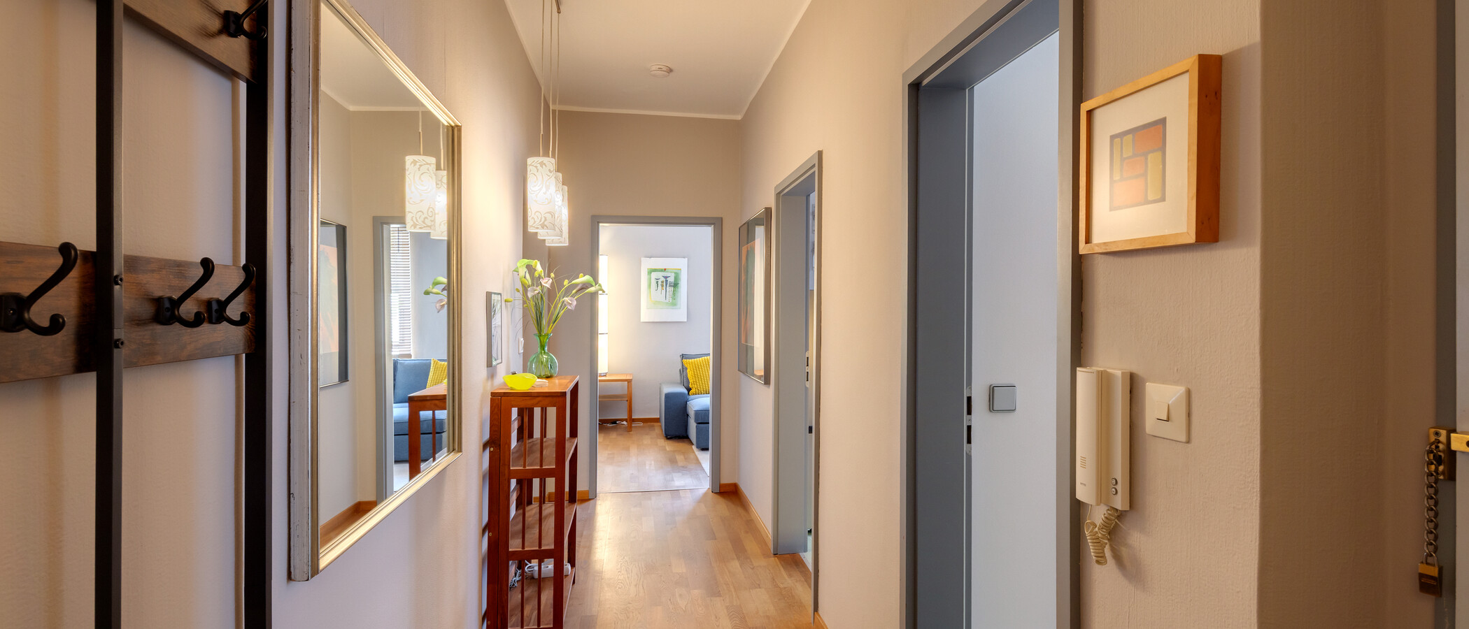 квартира München Untergiesing 01 коридор 1250