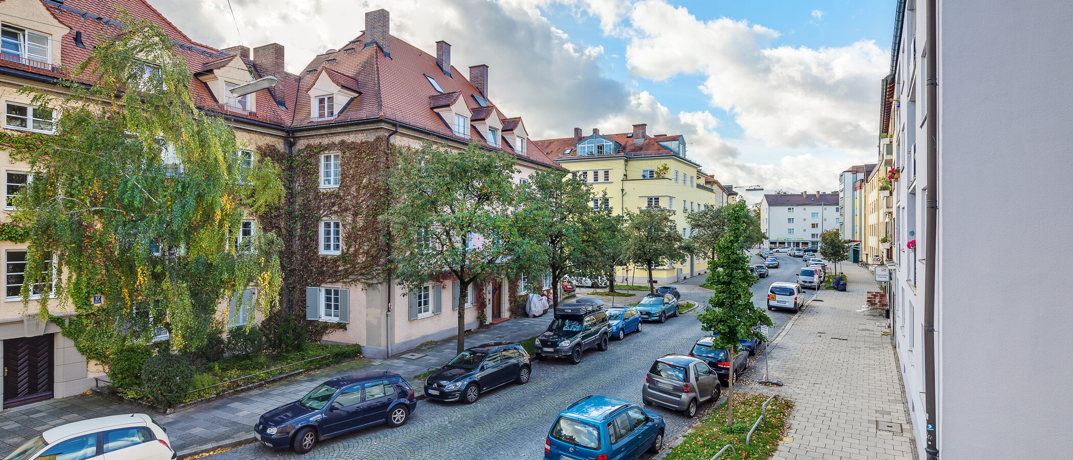 квартира München Untergiesing 02 вид из окна 1250