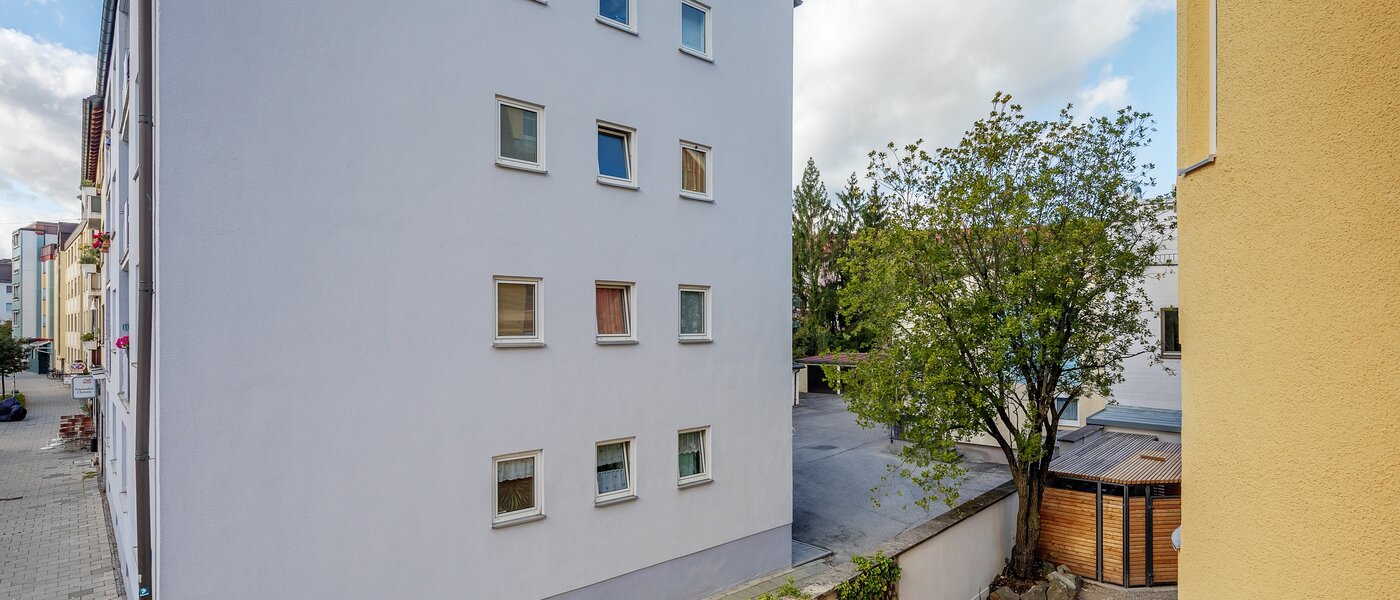 квартира München Untergiesing 03 вид из окна 1250