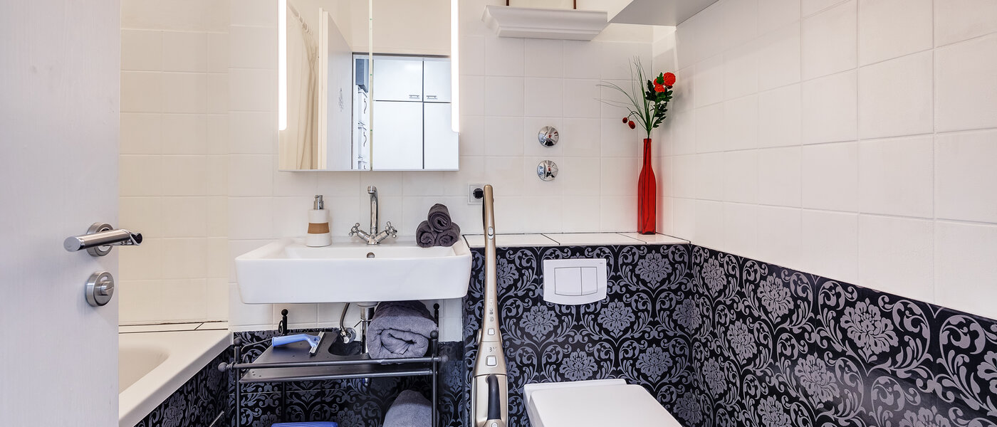 квартира München Arabellapark 02 ванная комната 12513