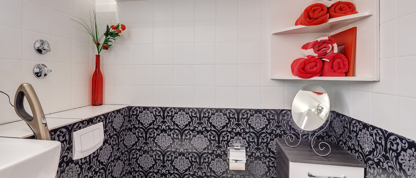 квартира München Arabellapark 03 ванная комната 12513