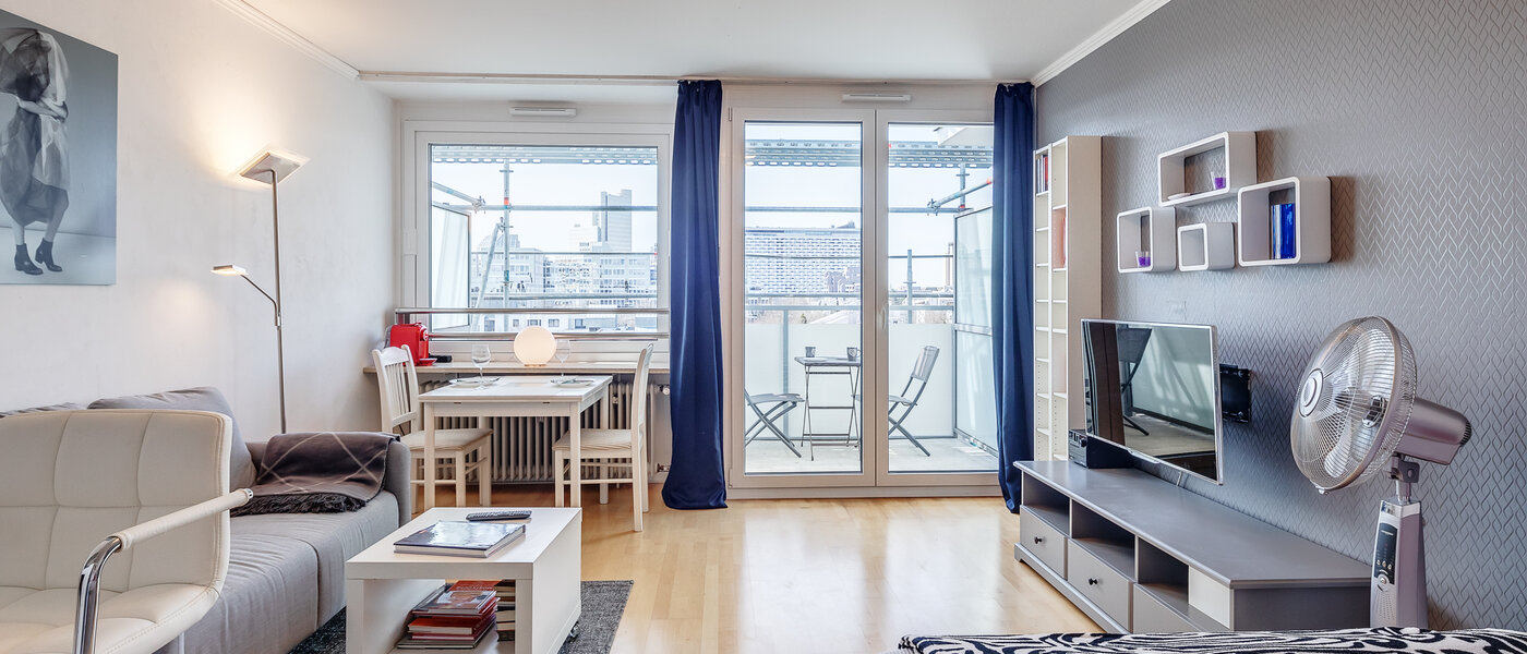 квартира München Arabellapark 02 жилое пространство 12513