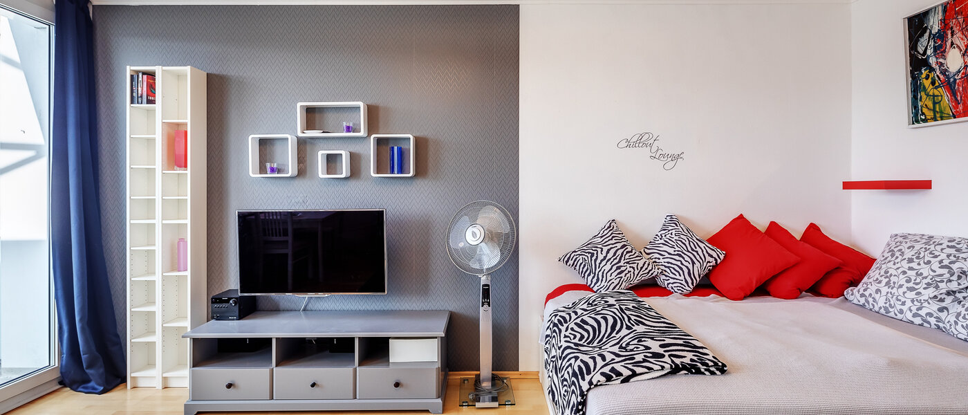 квартира München Arabellapark 03 жилое пространство 12513