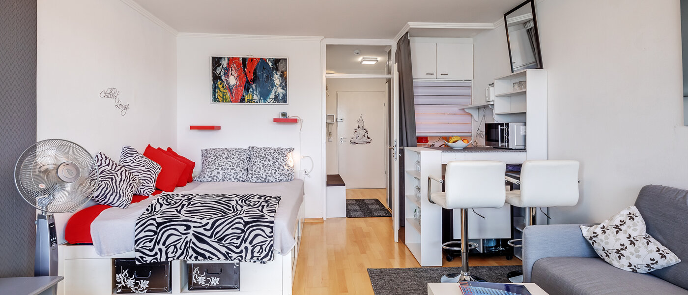 квартира München Arabellapark 04 жилое пространство 12513