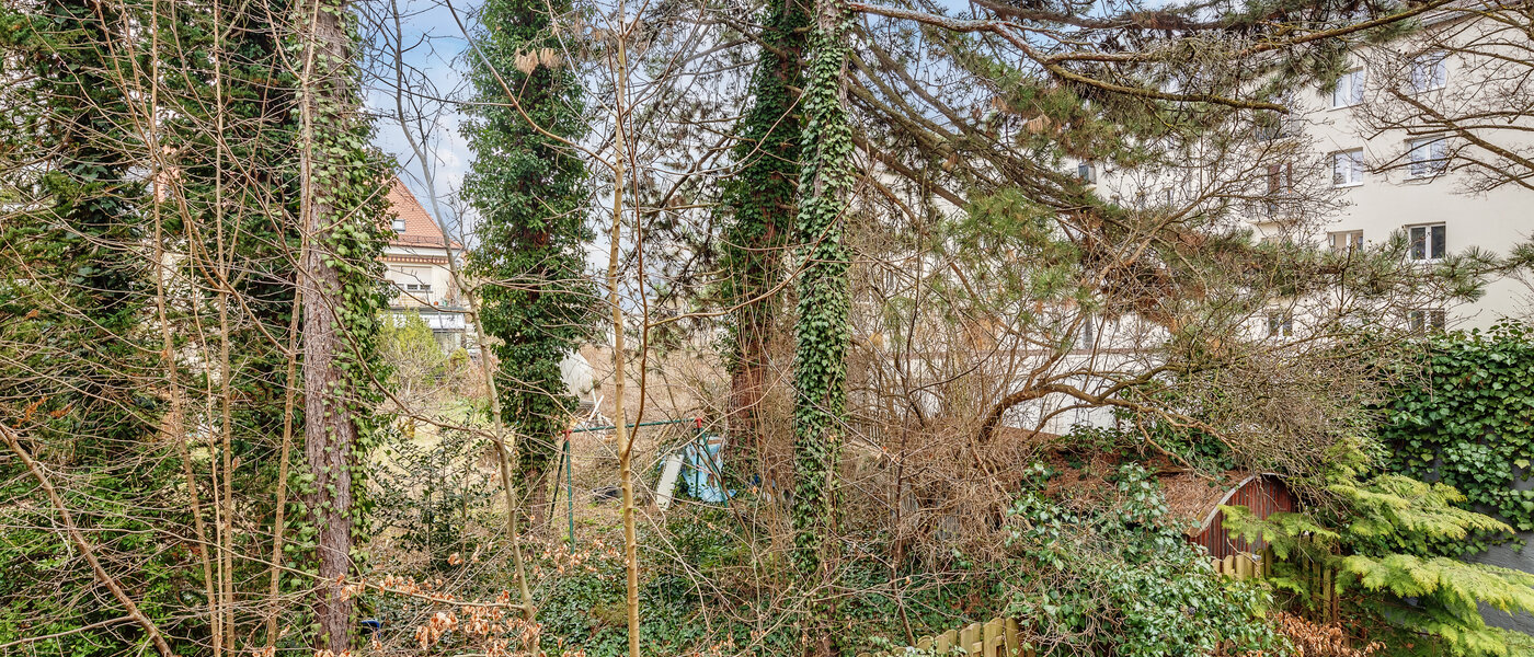 квартира München Schwabing (rechts der Leopoldstraße) 04 вид из окна 12514