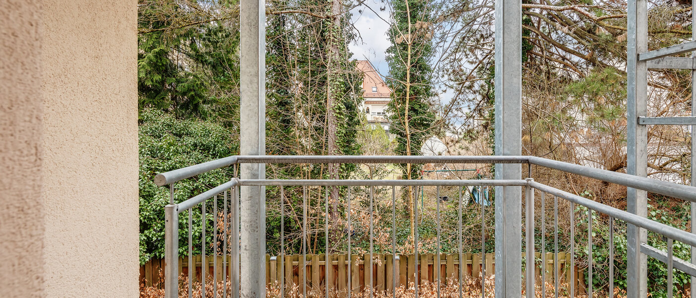 квартира München Schwabing (rechts der Leopoldstraße) 01 2-ой балкон 12514