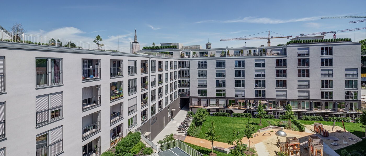 квартира München Au 01 вид из окна 12517