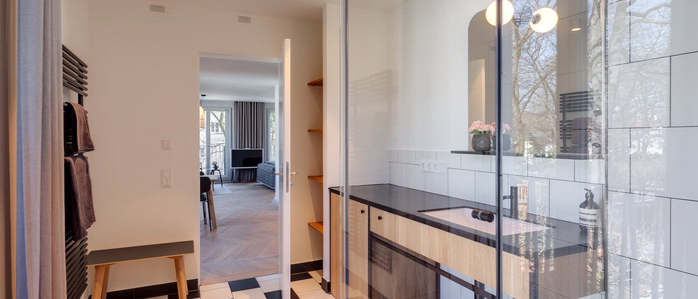 квартира München Herzogpark 03 ванная комната 12526