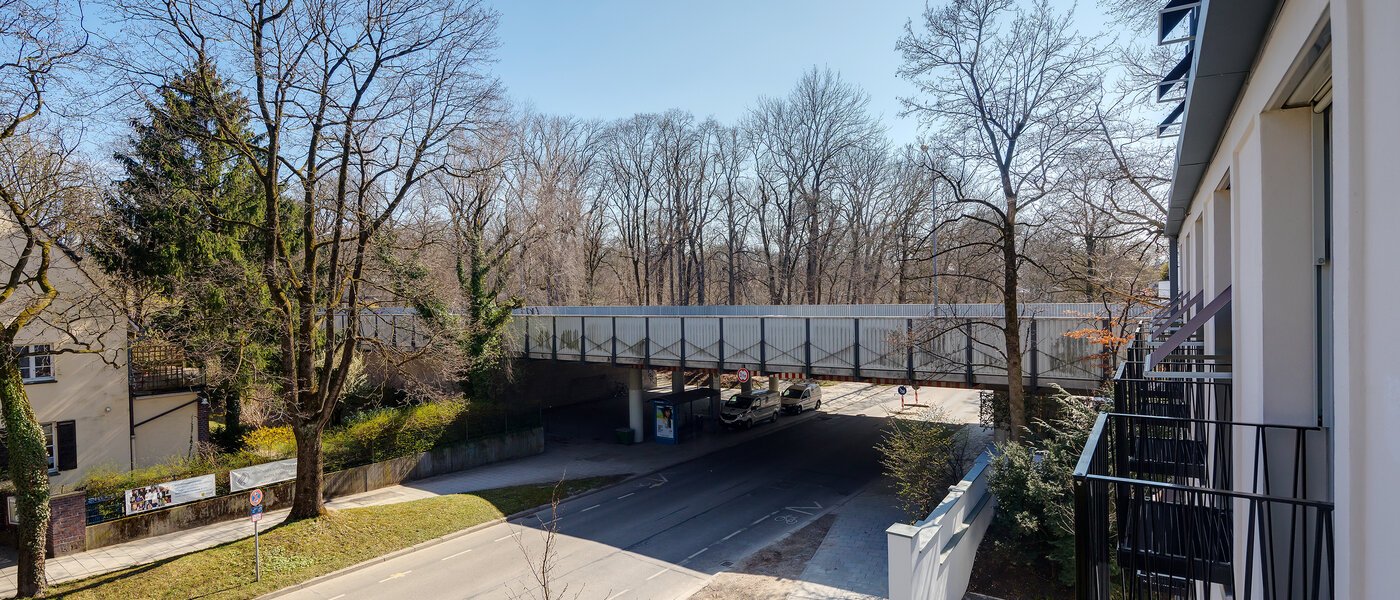 квартира München Herzogpark 02 вид из окна 12526