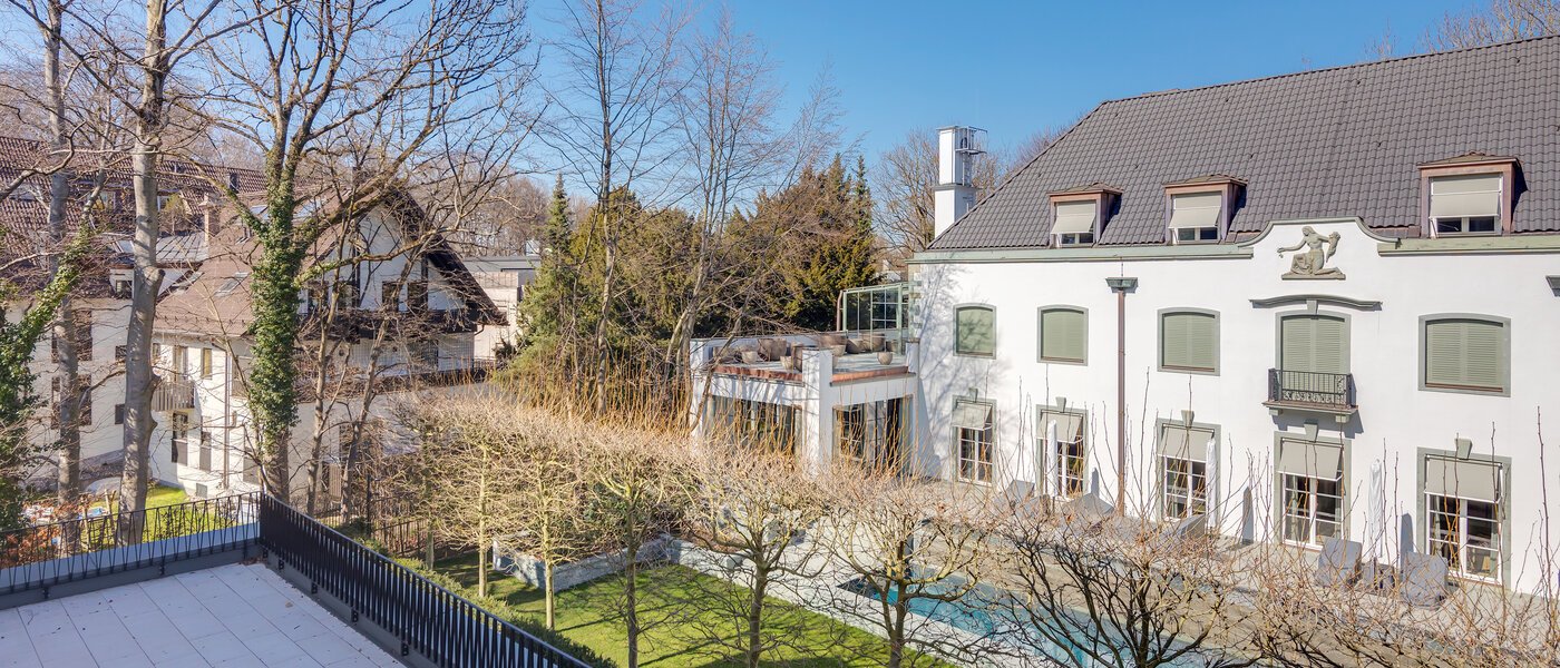 квартира München Herzogpark 04 вид из окна 12526