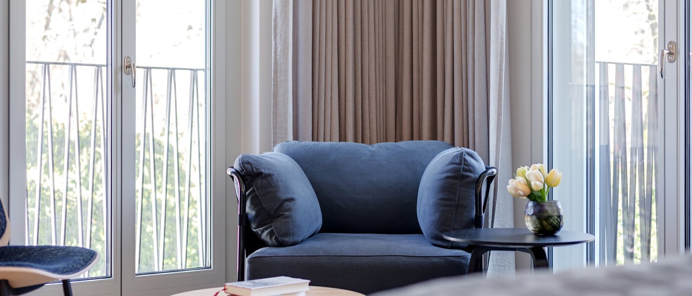 квартира München Herzogpark 03 жилое пространство 12526