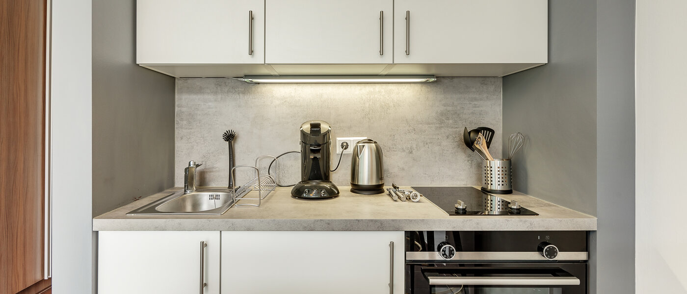 квартира München Ludwigsvorstadt 01 кухня 12534