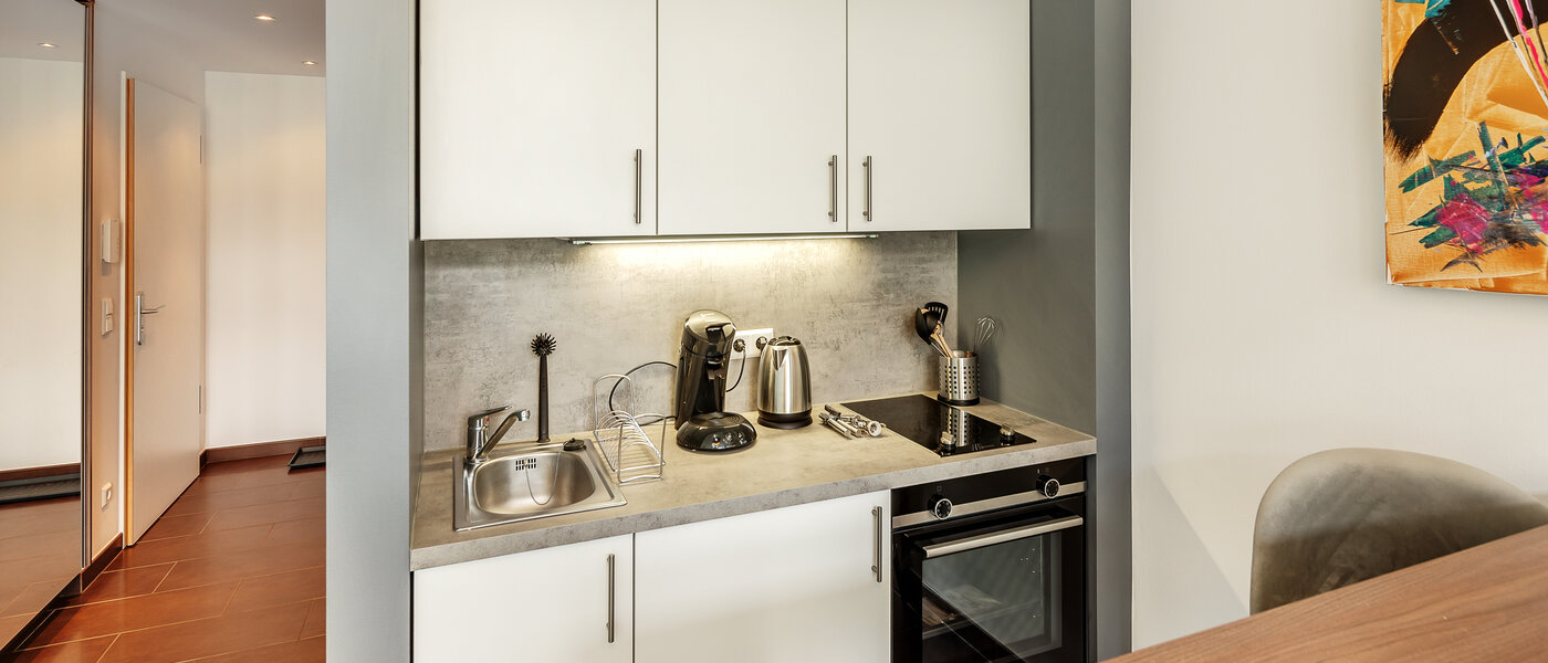 квартира München Ludwigsvorstadt 02 кухня 12534