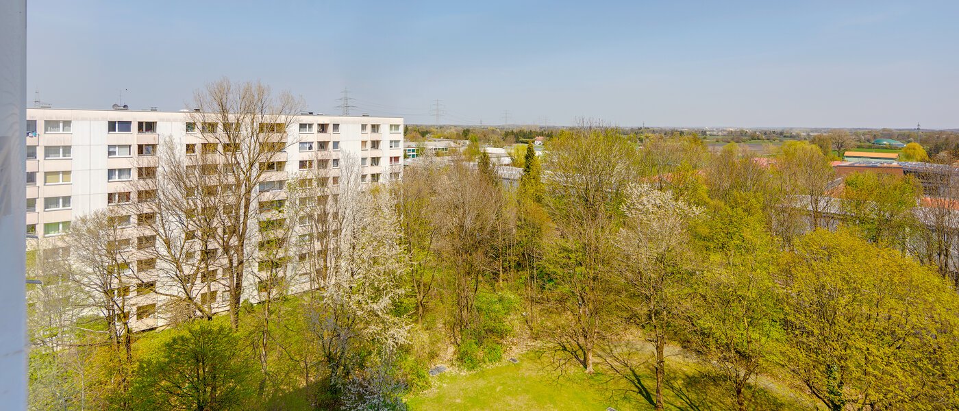 квартира München Johanneskirchen 03 вид из окна 12536