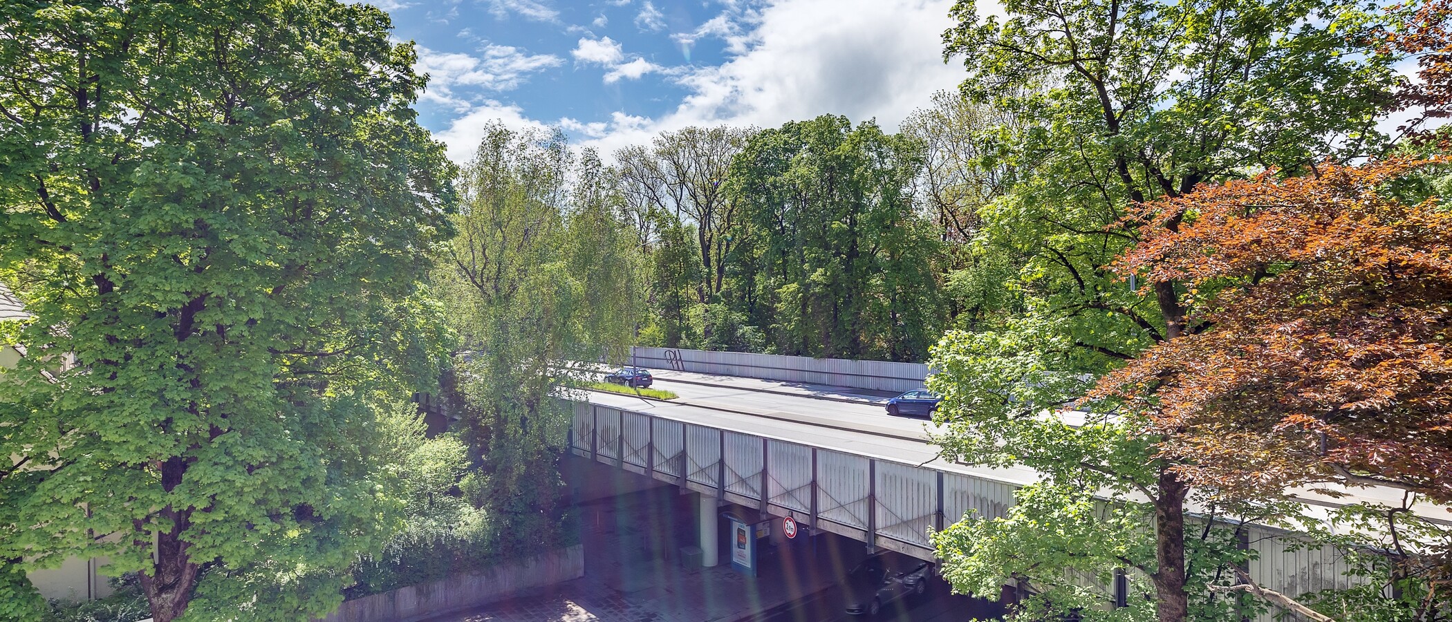 квартира München Herzogpark 02 вид из окна 12546