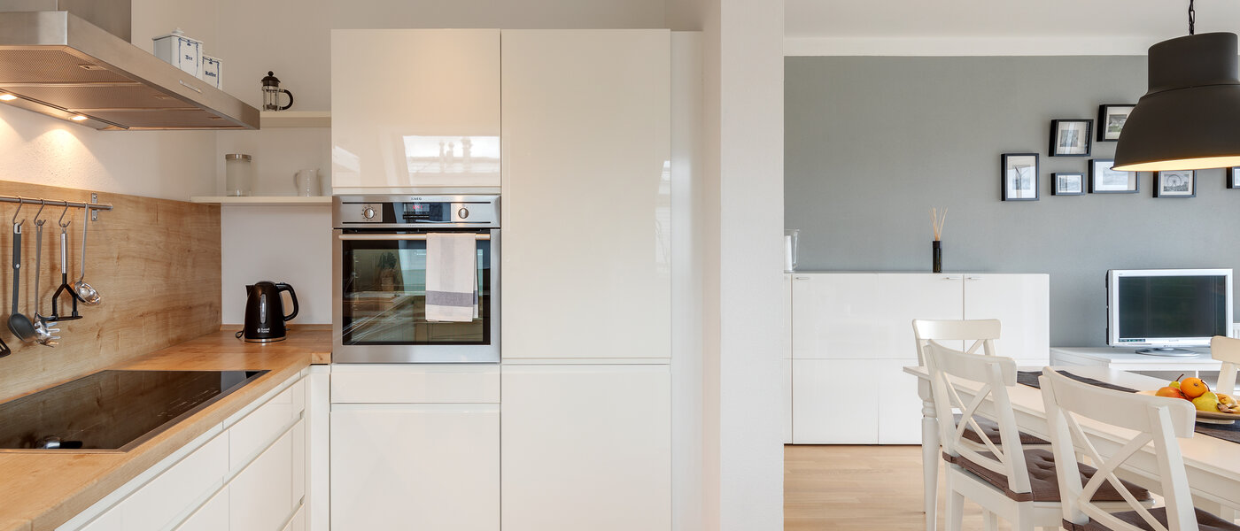 мансардная квартира München Lerchenau 04 кухня 12556