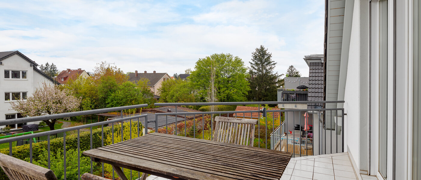 мансардная квартира München Lerchenau 02 балкон 12556