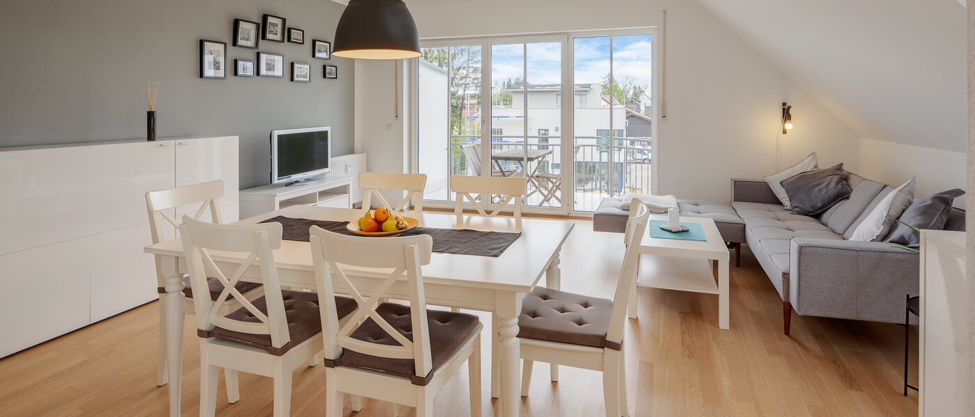 мансардная квартира München Lerchenau 02 жилое пространство 12556