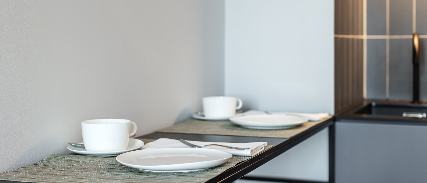 квартира München Herzogpark 04 кухня 12567