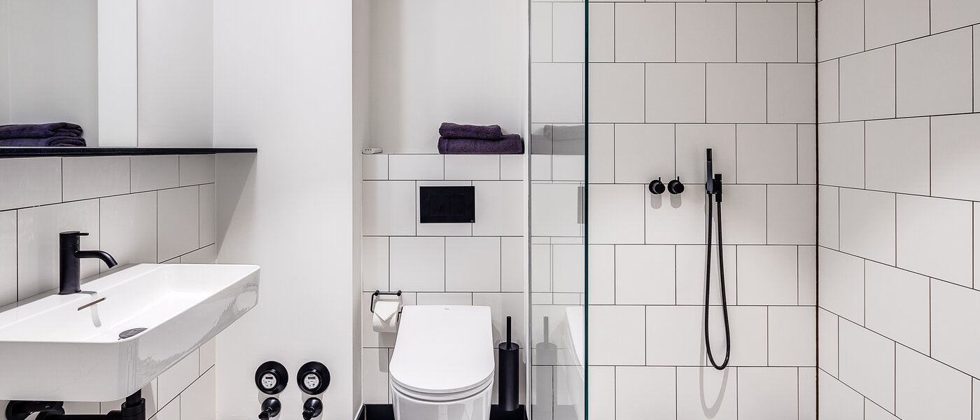 квартира München Herzogpark 01 ванная комната 12567