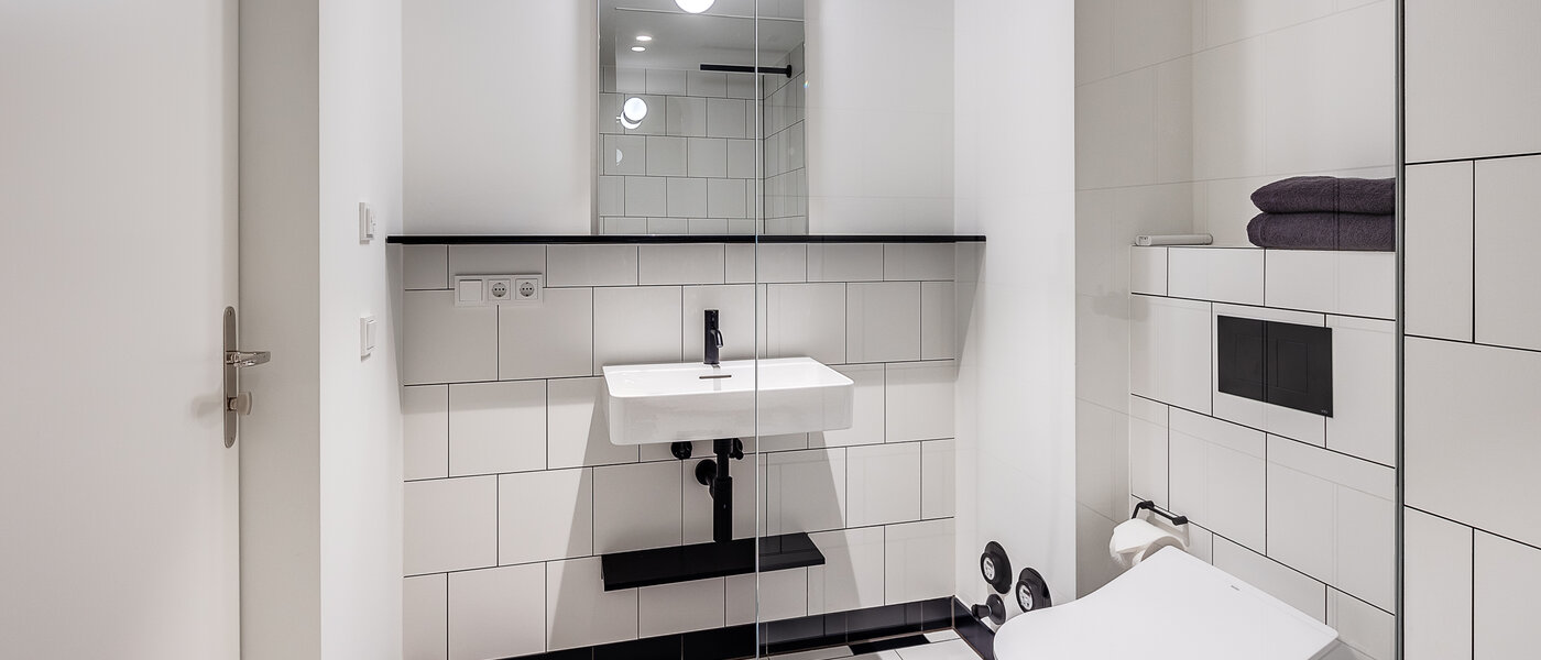 квартира München Herzogpark 03 ванная комната 12567