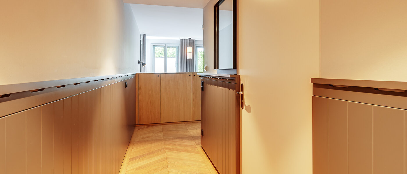 квартира München Herzogpark 03 коридор 12567