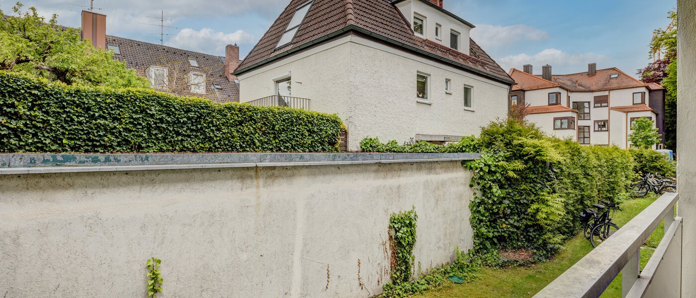 квартира München Obermenzing 02 вид из окна 12573