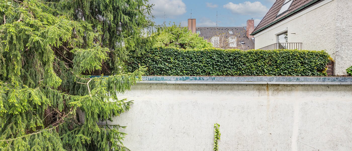 квартира München Obermenzing 03 вид из окна 12573