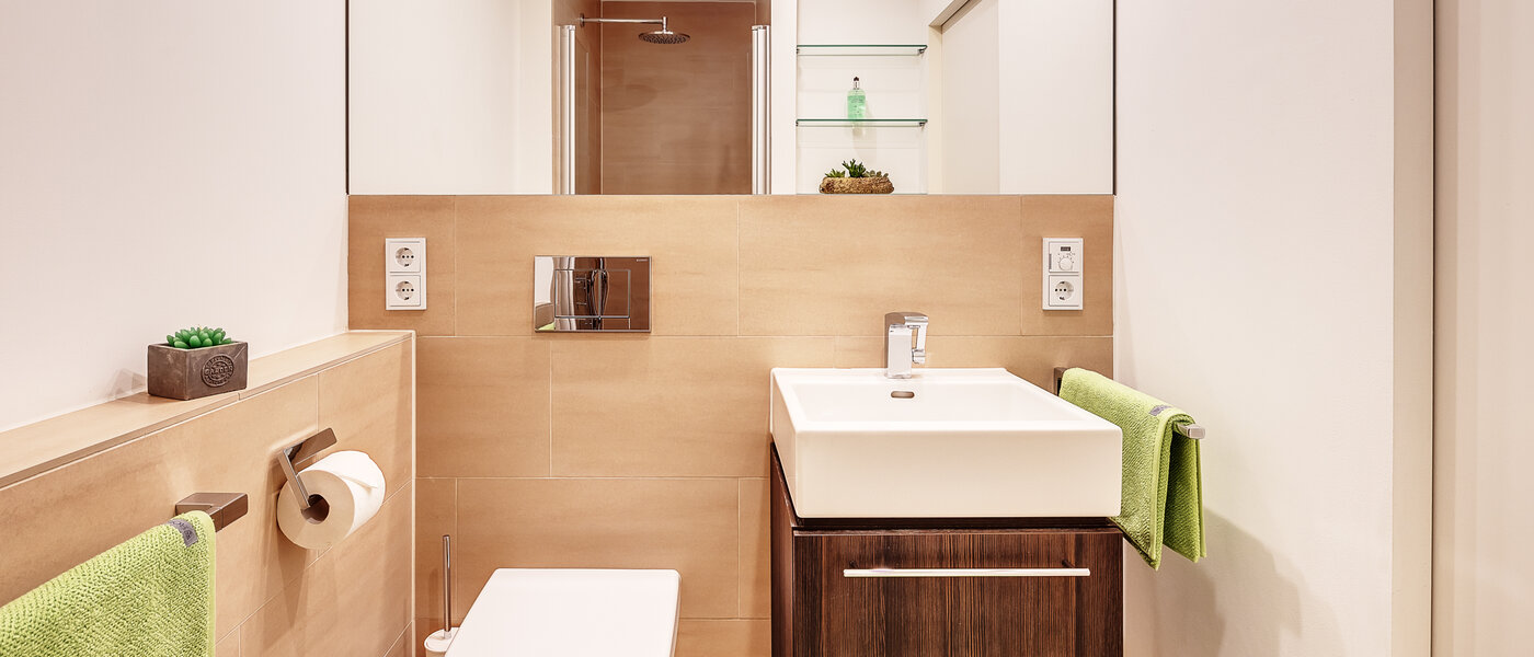 квартира München Schwabing-West (rund um den Hohenzollernplatz) 01 ванная комната 12583