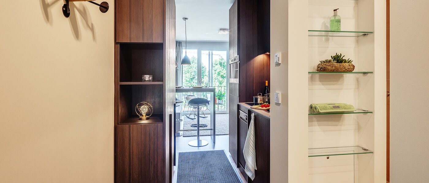 квартира München Schwabing-West (rund um den Hohenzollernplatz) 01 коридор 12583