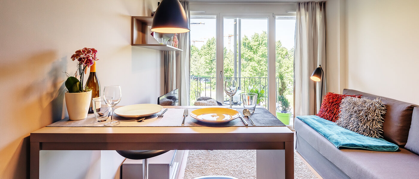 квартира München Schwabing-West (rund um den Hohenzollernplatz) 01 жилое пространство 12583