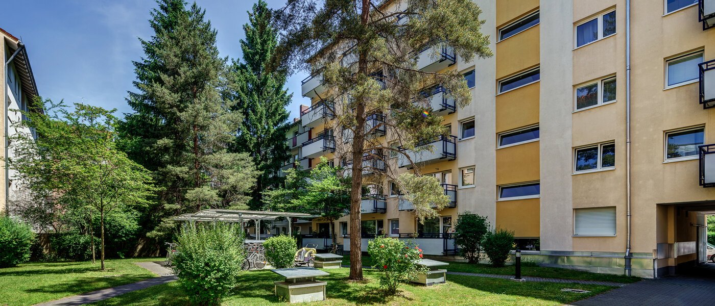 квартира München Untersendling 03 внутренний двор  12584