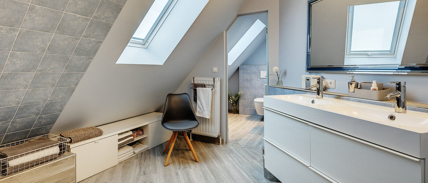 мансардная квартира München Maxvorstadt 01 ванная комната 12588