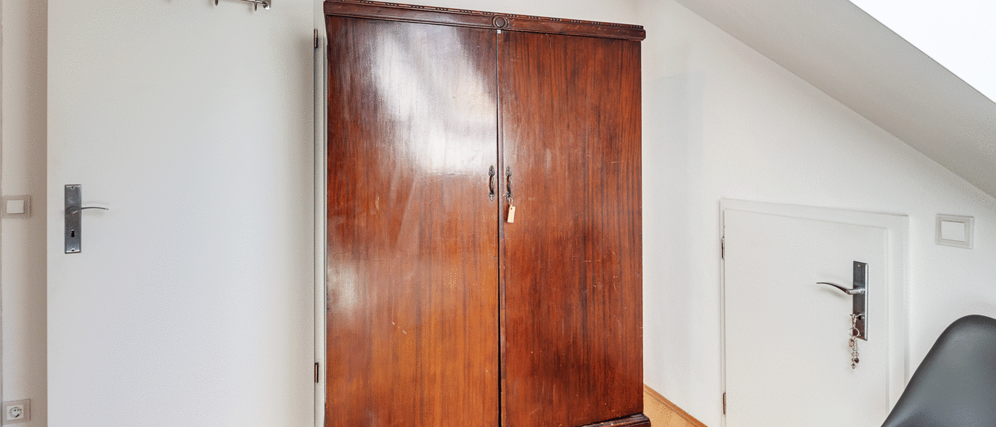 мансардная квартира München Maxvorstadt 05 спальная комната 12588