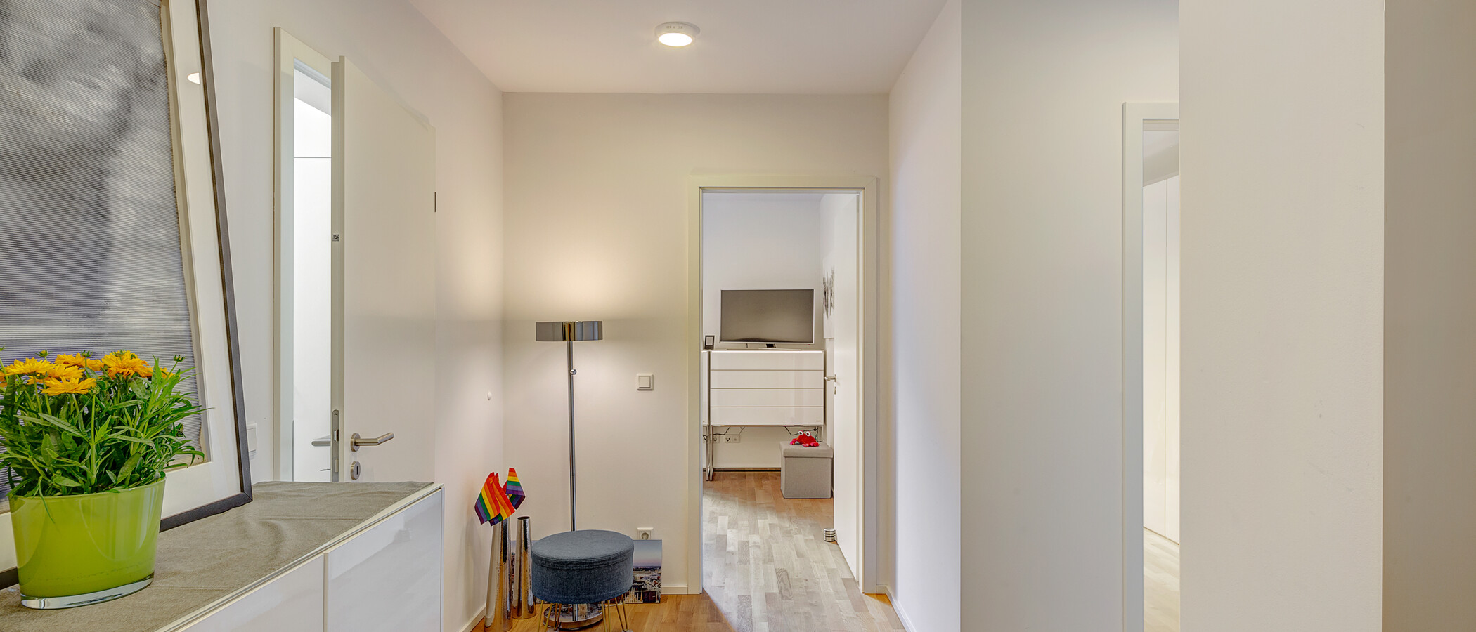 квартира München Schwabing - Domagkpark 04 коридор 12597