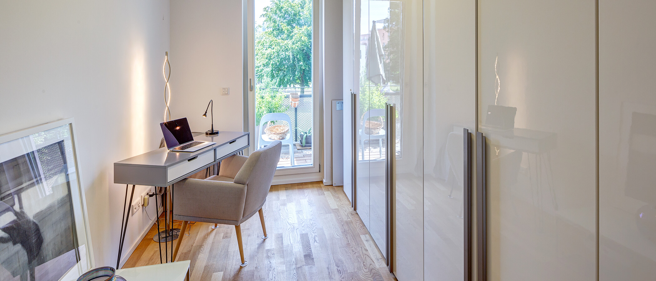 квартира München Schwabing - Domagkpark 01 рабочий кабинет 12597