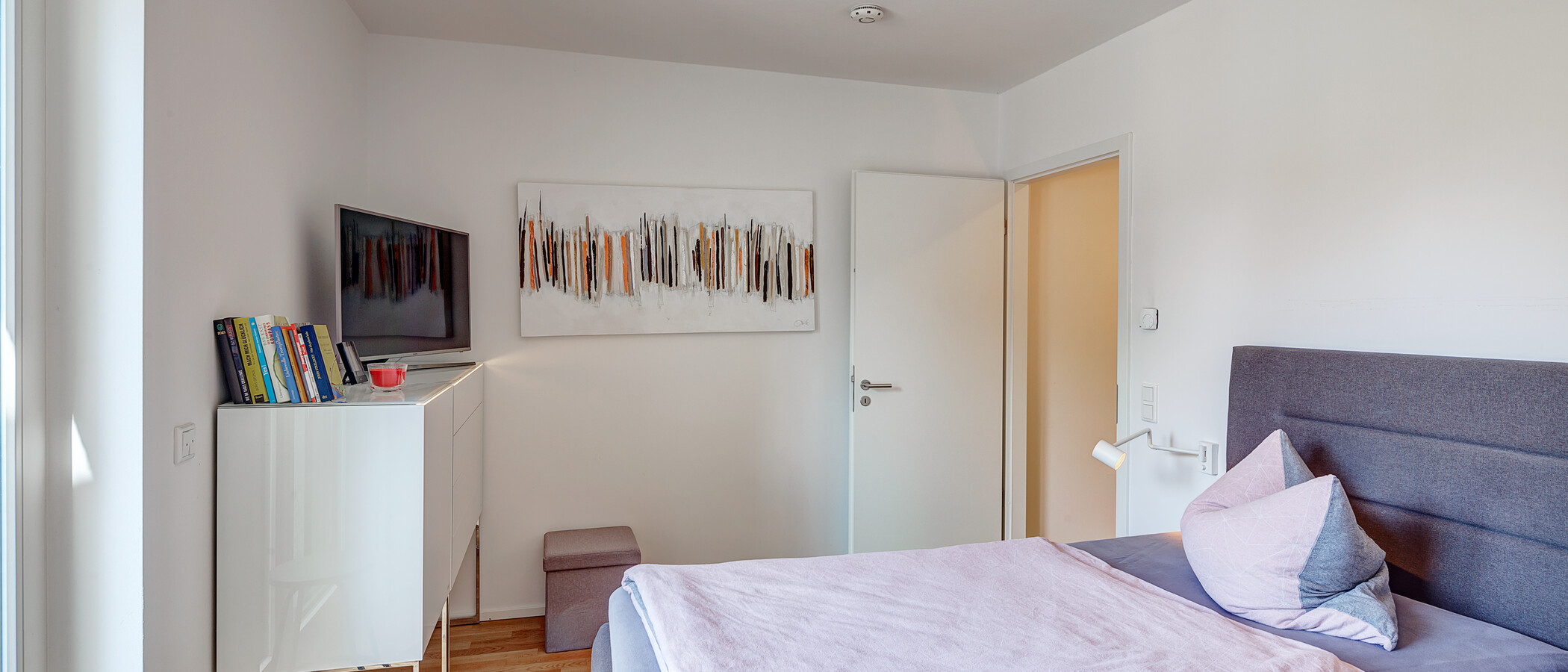 квартира München Schwabing - Domagkpark 03 спальная комната 12597