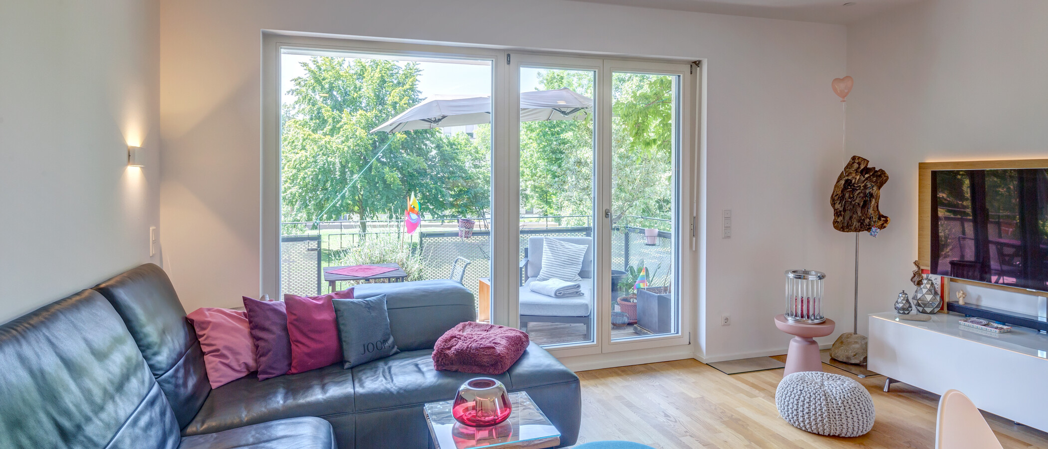 квартира München Schwabing - Domagkpark 01 жилое пространство 12597