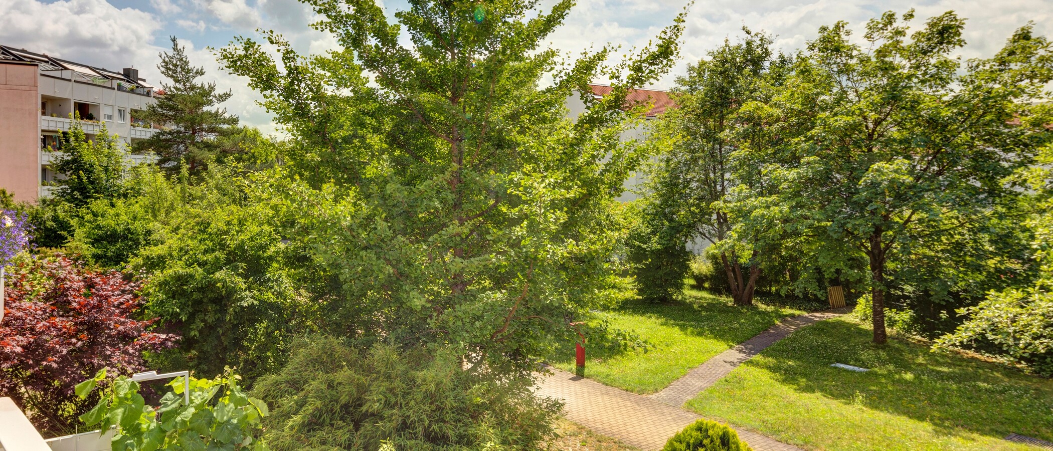 квартира München Pasing 03 вид из окна 12600