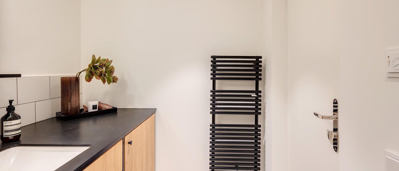 двухэтажная квартира-галерея München Herzogpark 04 гостевой туалет 12615