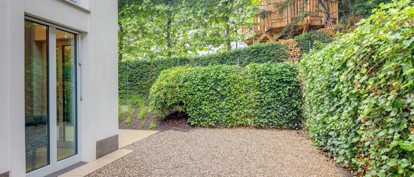 двухэтажная квартира-галерея München Herzogpark 02 терраса 12616