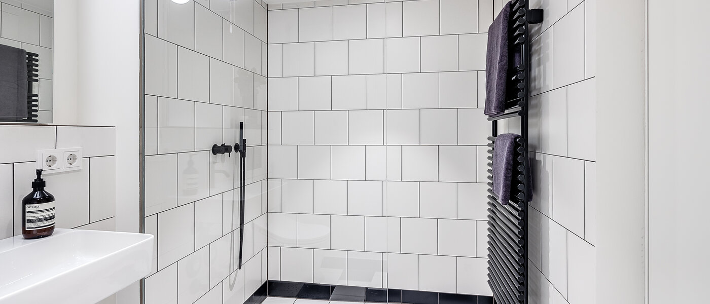 двухэтажная квартира-галерея München Herzogpark 01 ванная комната 12618