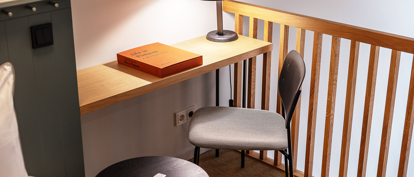 двухэтажная квартира-галерея München Herzogpark 04 зона для сна 12618