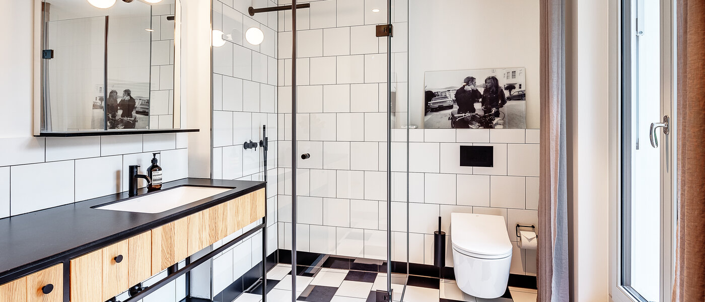 квартира München Herzogpark 01 ванная комната 12619
