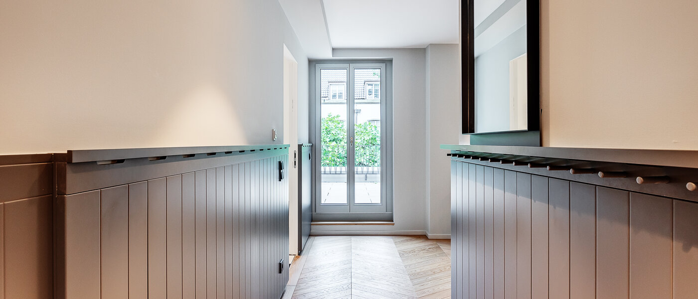 квартира München Herzogpark 02 коридор 12619