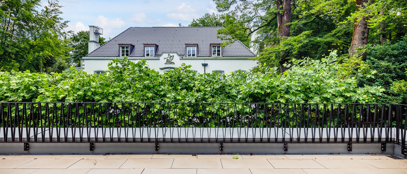 квартира München Herzogpark 02 общая терраса для жильцов дома 12619